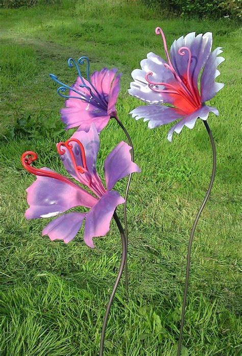 wrought iron flowers